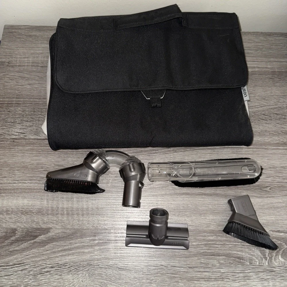 DYSON Vacuum Storage Tool Attachment Accessories Bag Hang Or Roll Up Caddy Tools